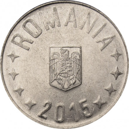 Румыния 10 бани 2015 год