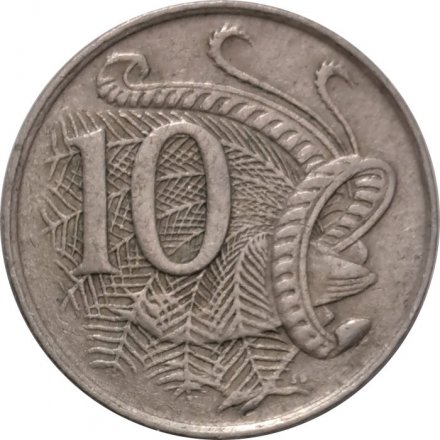 Австралия 10 центов 1970 год