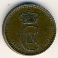 Дания 1 эре 1899 год