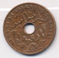 Нидерландская Индия 1 цент 1938 год