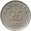 Дания 25 эре 1958 год