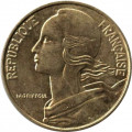 Франция 20 сантимов 1995 год - Марианна