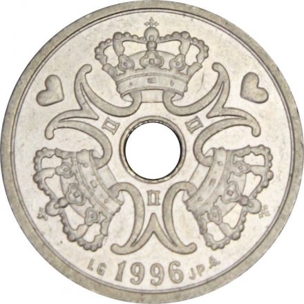 Дания 2 кроны 1996 год