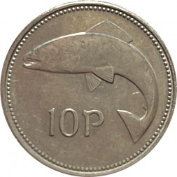 Ирландия 10 пенсов 1996 год