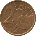 Ирландия 2 евроцента 2003 год - Кельтская арфа