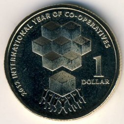 Австралия 1 доллар 2012 год