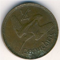 Ирландия 1 фартинг 1928 год