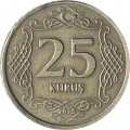 Турция 25 куруш 2015 год