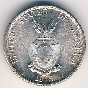 Филиппины 20 сентаво 1945 год (D)