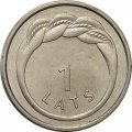 Латвия 1 лат 2009 год - Кольцо Намейса