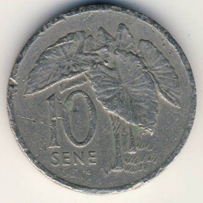 Самоа 10 сене 1988 год