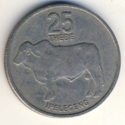 Ботсвана 25 тхебе 1984 год