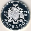 Барбадос 10 долларов 1977 год