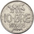 Норвегия 10 эре 1969 год - Медовая пчела