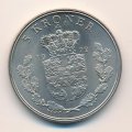 Дания 5 крон 1972 год - Король Фредерик IX