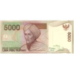 Индонезия 5000 рупий 2013 год - Туанку Имам Бонджол. Ткач - UNC