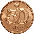 Дания 50 эре 2008 год