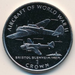 Остров Мэн 1 крона 1995 год