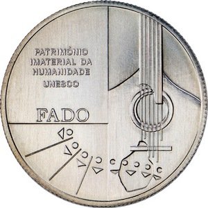 Португалия 2,5 евро 2015 год - Нематериальное культурное наследие - Фаду