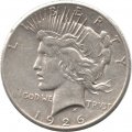 США 1 доллар 1926 год (без отметки МД)