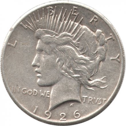 США 1 доллар 1926 год (без отметки МД)