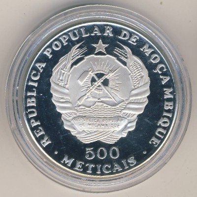 Мозамбик 500 метикал 1990 год