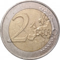 Германия 2 евро 2009 год - Федеральная земля Саар (F)