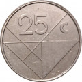 Аруба 25 центов 1997 год