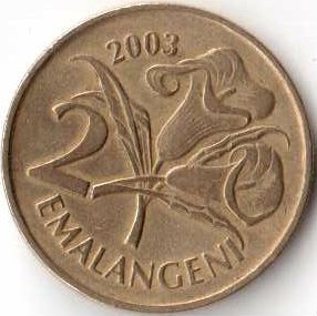 Свазиленд 2 эмалангени 2003 год