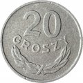 Польша 20 грошей 1967 год