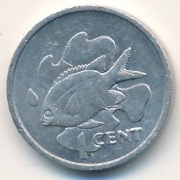 Сейшелы 1 цент 1977 год