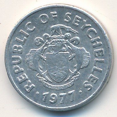 Сейшелы 1 цент 1977 год