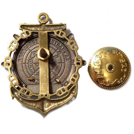 Знак За участие в экспедиции. Т/Х &quot;Н. Крупская&quot;