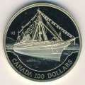 Канада 100 долларов 1991 год