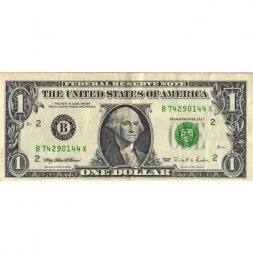 США 1 доллар 1995 год - B - VF
