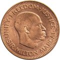 Сьерра-Леоне 1/2 цента 1964 год - Сэр Милтон Маргаи