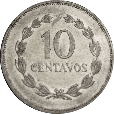 Сальвадор 10 сентаво 1992 год