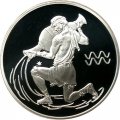 Россия 3 рубля 2004 год - Знаки зодиака. Водолей