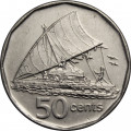 Фиджи 50 центов 2010 год