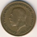 Великобритания 1/2 пенни 1933 год