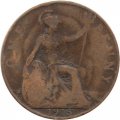 Великобритания 1 пенни 1915 год - Король Георг V
