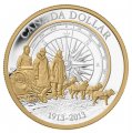 Набор из 7 монет Канада 2013 год - 100 лет Канадской арктической экспедиции