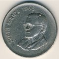 ЮАР 50 центов 1968 год - Чарльз Роббертс Сварт (South Africa)