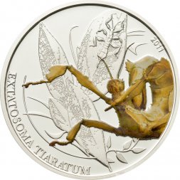 Палау 2 доллара 2011 год - Австралийский палочник