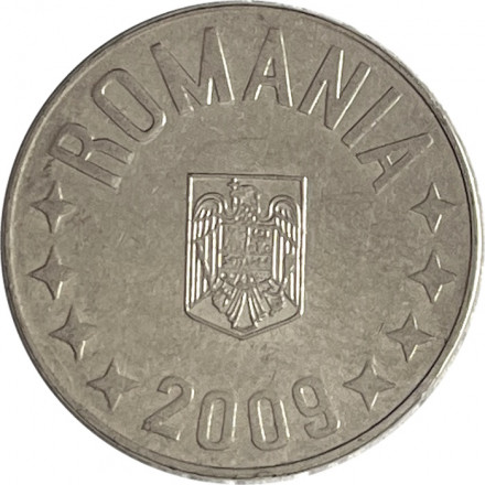 Румыния 10 бани 2009 год