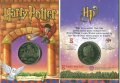 Набор из 6 монет Остров Мэн 2001 год - Гарри Поттер. (6 шт.) В буклетах