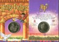Набор из 6 монет Остров Мэн 2001 год - Гарри Поттер. (6 шт.) В буклетах