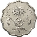 Мальдивы 10 лари 1979 год UNC