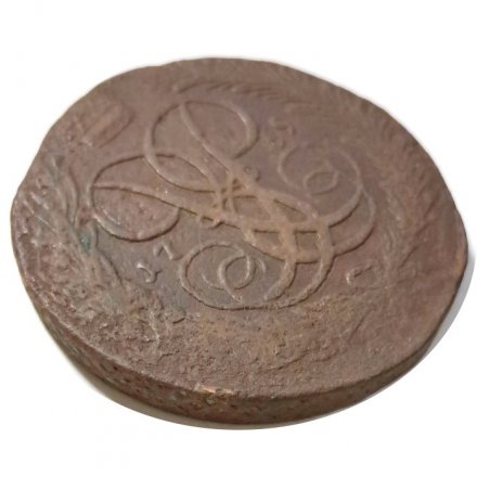 5 копеек 1759 год (без букв) Елизавета Петровна (1741 - 1762) - F