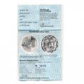 Нидерланды 2 1/2 экю 1991 год с сертификатом